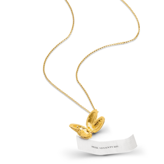 Locket Necklace | Fortune Cookie {clearance}