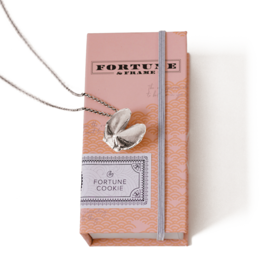 Locket Necklace | Fortune Cookie {clearance}