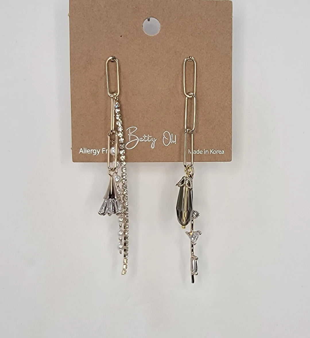 Boucles d’oreilles trombone élémentaire