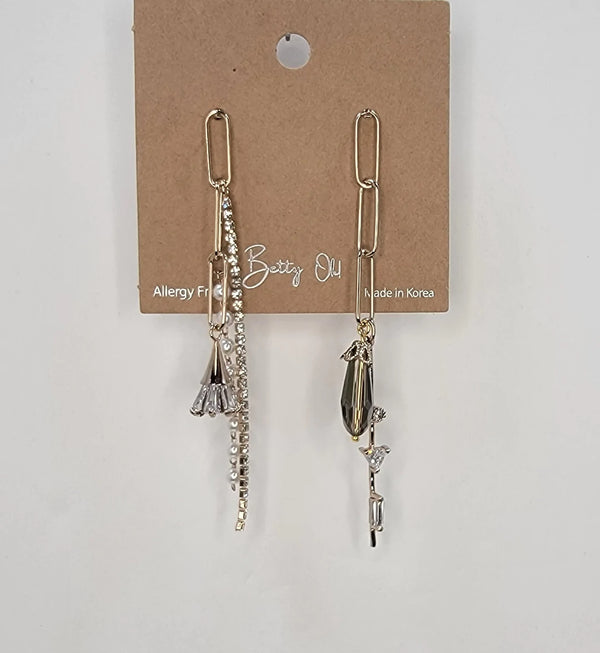 Boucles d’oreilles trombone élémentaire