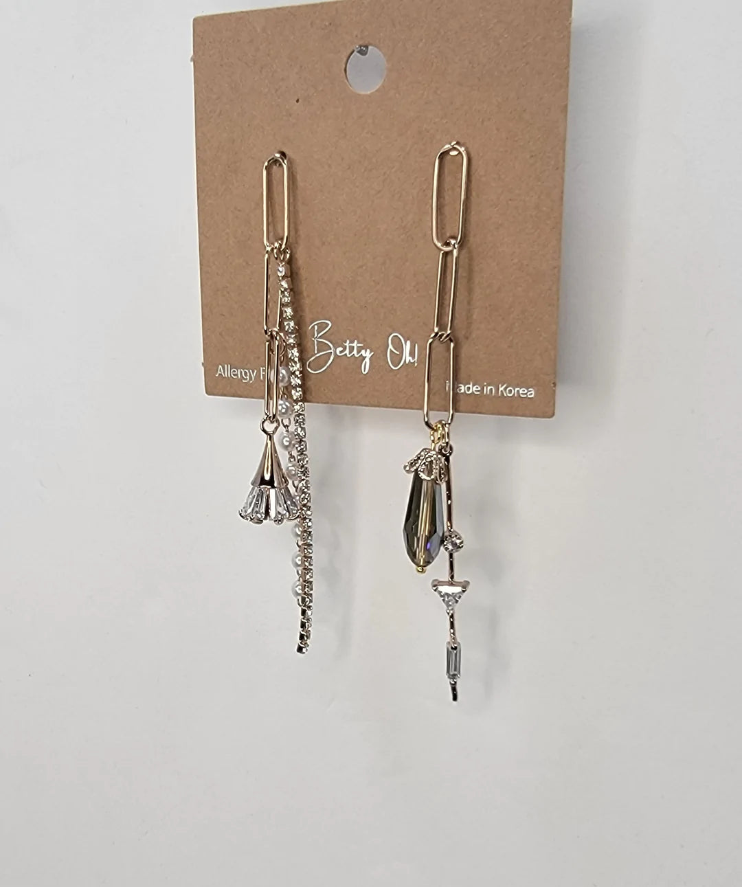 Boucles d’oreilles trombone élémentaire
