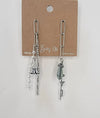 Boucles d’oreilles trombone élémentaire