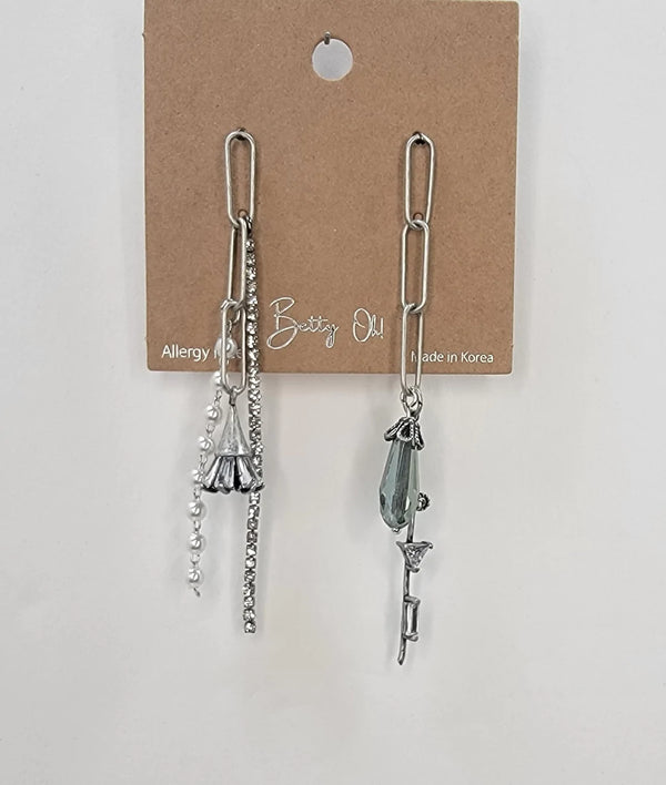 Boucles d’oreilles trombone élémentaire