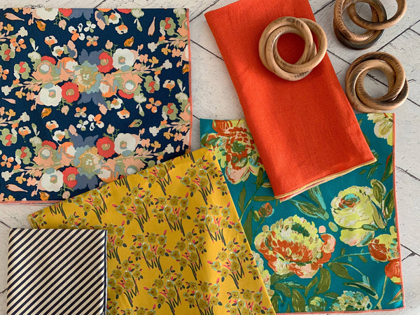 Serviettes en tissu | Rassembler {Ensemble de 5}