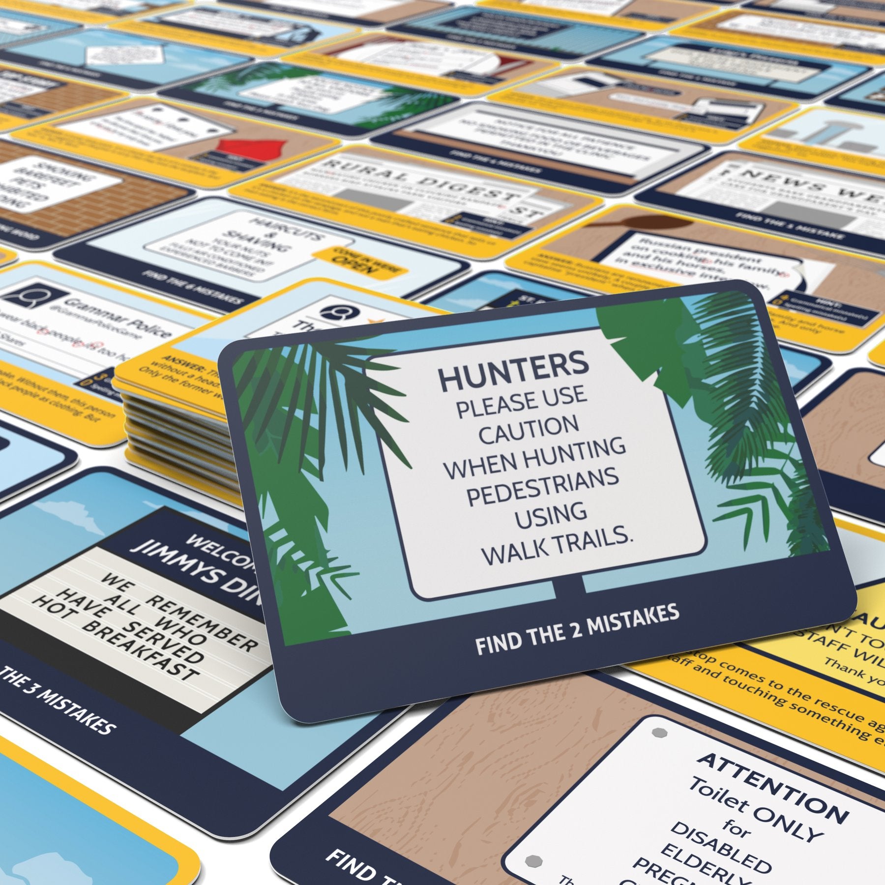 Grammar Police Card Game