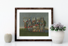 Linen Art Prints | Unframed {multiple designs and sizes}