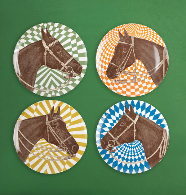 Plaques latérales Equus | Lot de 4