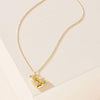 Collier médaillon | Flèche à travers le coeur