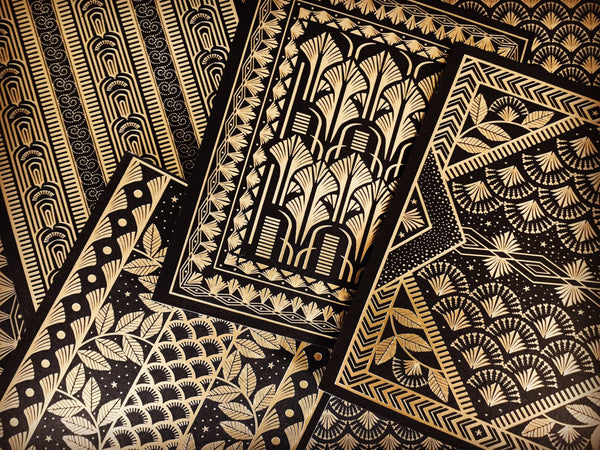 Art Deco Notecards & Envelopes