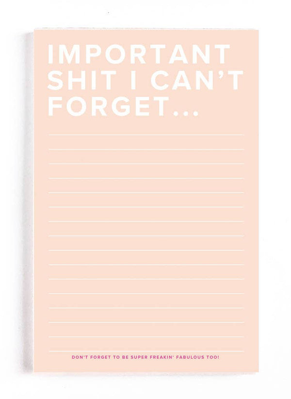 Notepads | Blush & Pink Productivity {clearance}