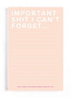 Notepads | Blush & Pink Productivity {clearance}