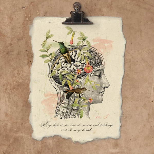Much More Interesting | Art Print on Handmade Paper {12x16}