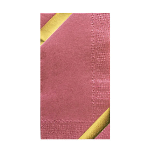 Serviettes d'invités mauves