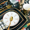 Assiettes de présentation Posh Noir