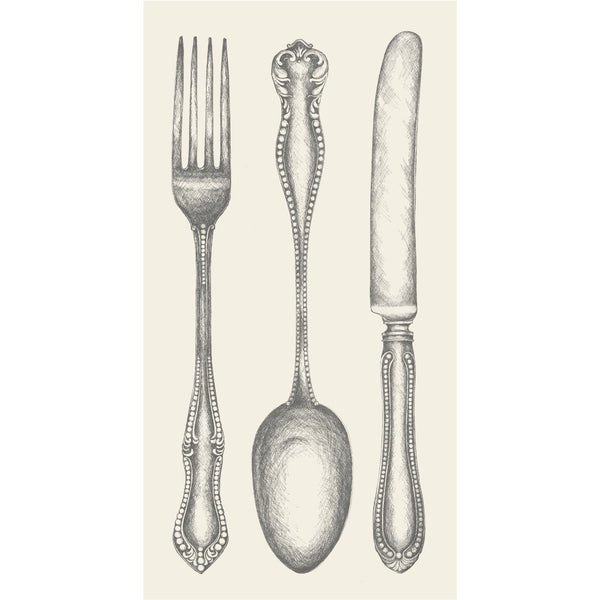 Serviettes de fête de couverts classiques {plusieurs tailles}