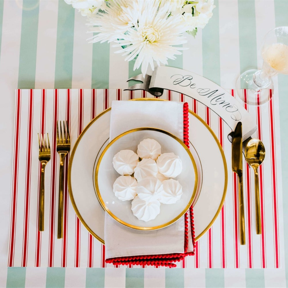 Classic Black Banner Table Accents {12pk}