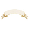 Décoration de table bannière dorée classique {pack de 12}