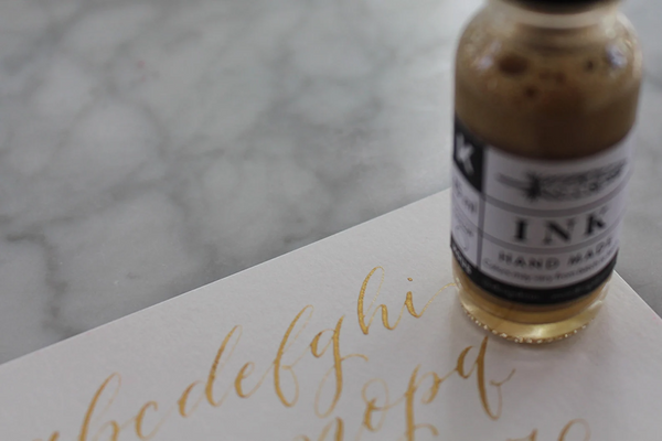 Kous Handmade Metallic Calligraphy Ink {multiple colors}