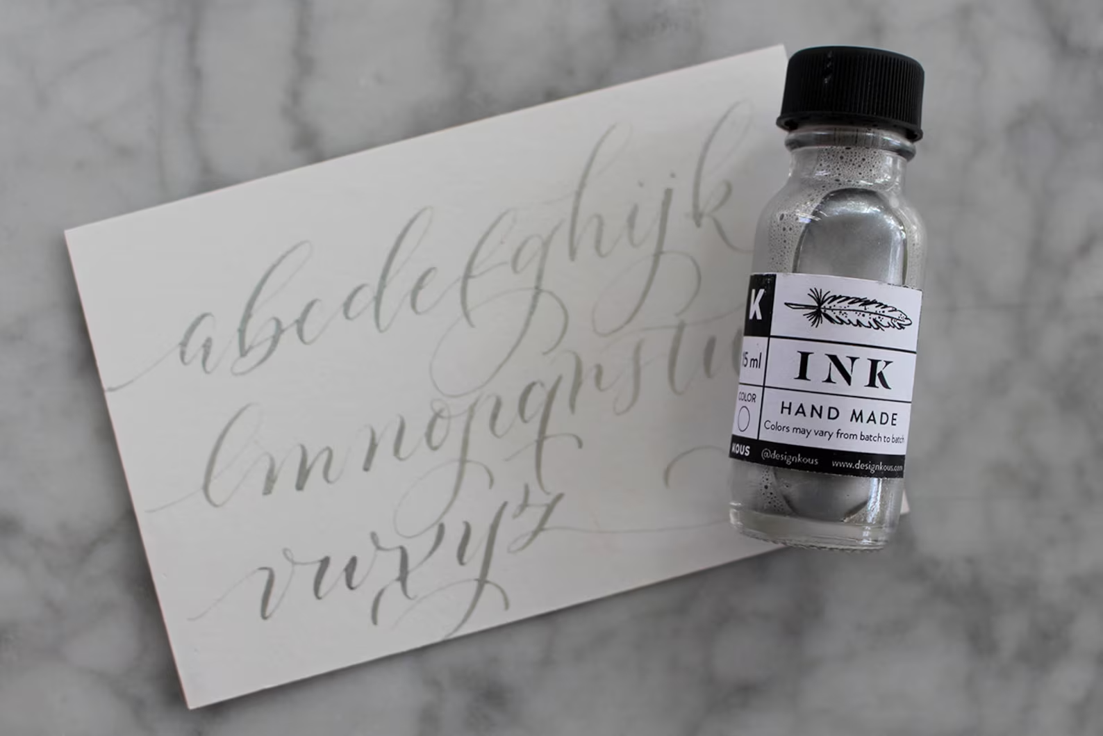 Kous Handmade Metallic Calligraphy Ink {multiple colors}
