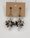 Boucle d'oreille explosion florale