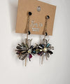 Boucle d'oreille explosion florale
