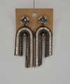 Boucles d’oreilles Arch Déco {plusieurs options de couleurs}