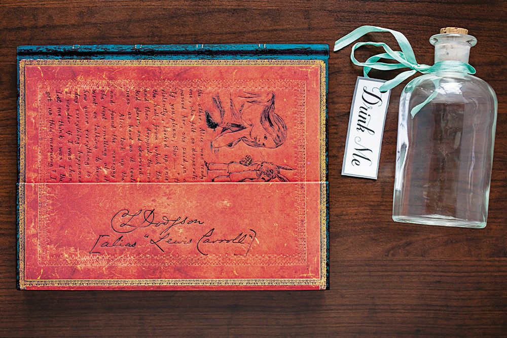 Lewis Carroll, Alice in Wonderland | Hardcover Journal {Midi}