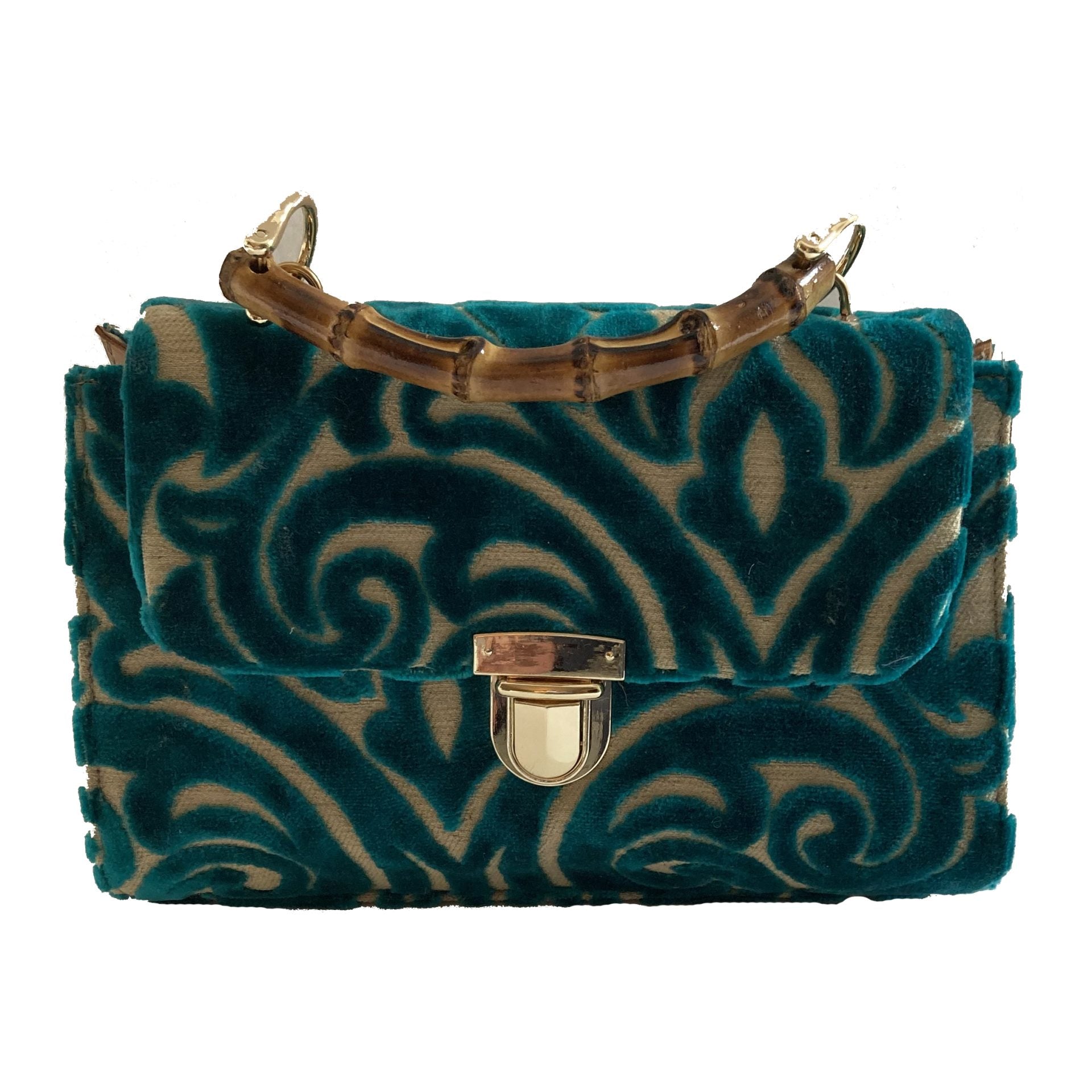Glenda Gies | Lily | Mosaïque Chenille Turquoise