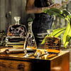 Mid-Century Etched Decanter Collection