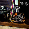 Mid-Century Etched Decanter Collection
