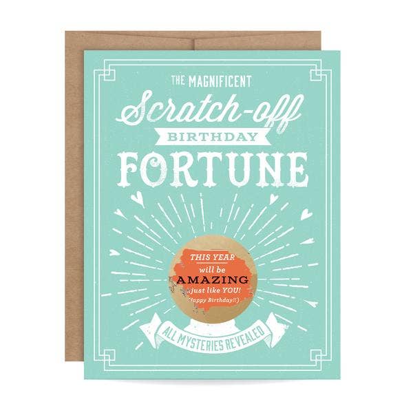Birthday Fortune {scratch-off}
