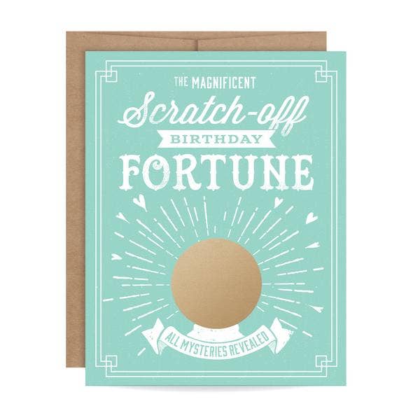 Birthday Fortune {scratch-off}
