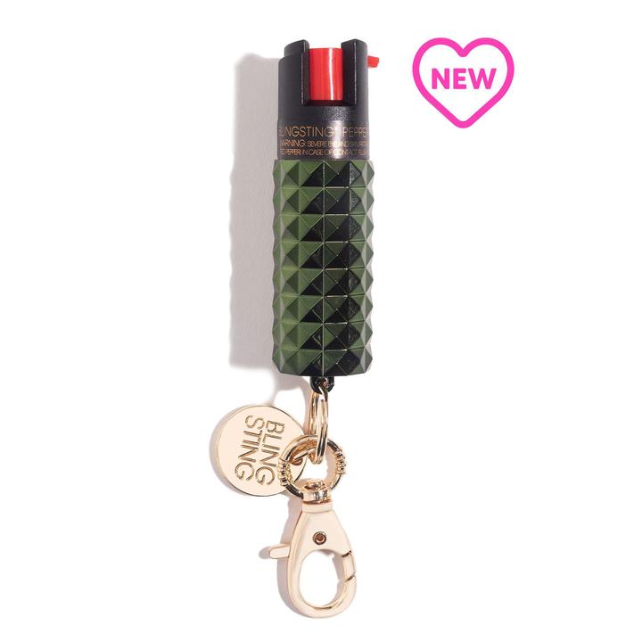 Metallic Studded Pepper Spray