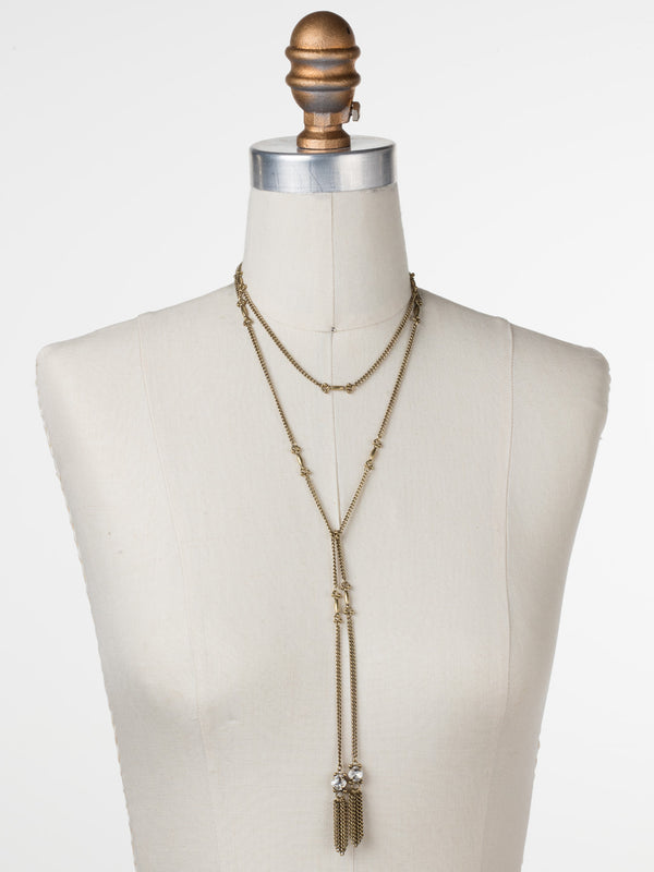 All Tied Up Necklace | Crystal Collection