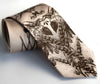 Necktie | Hops & Wheat Print | Narrow {Multiple Colors}
