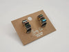 Boucles d’oreilles demi-créoles à texture éblouissante {options de couleurs multiples}