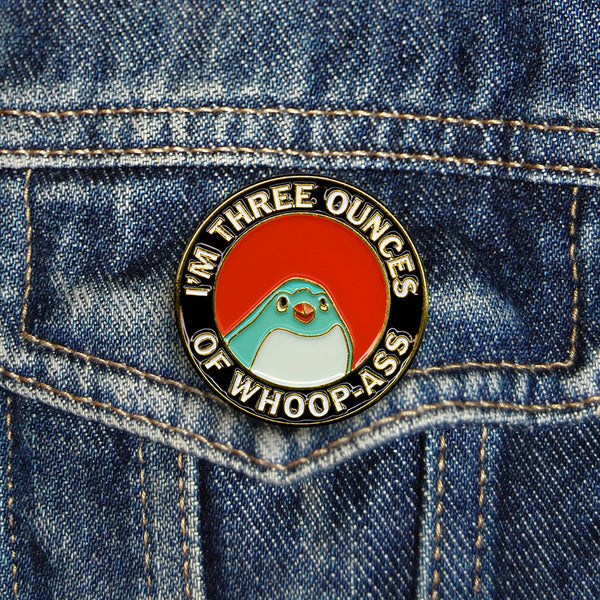 Three Ounces | Enamel Pin