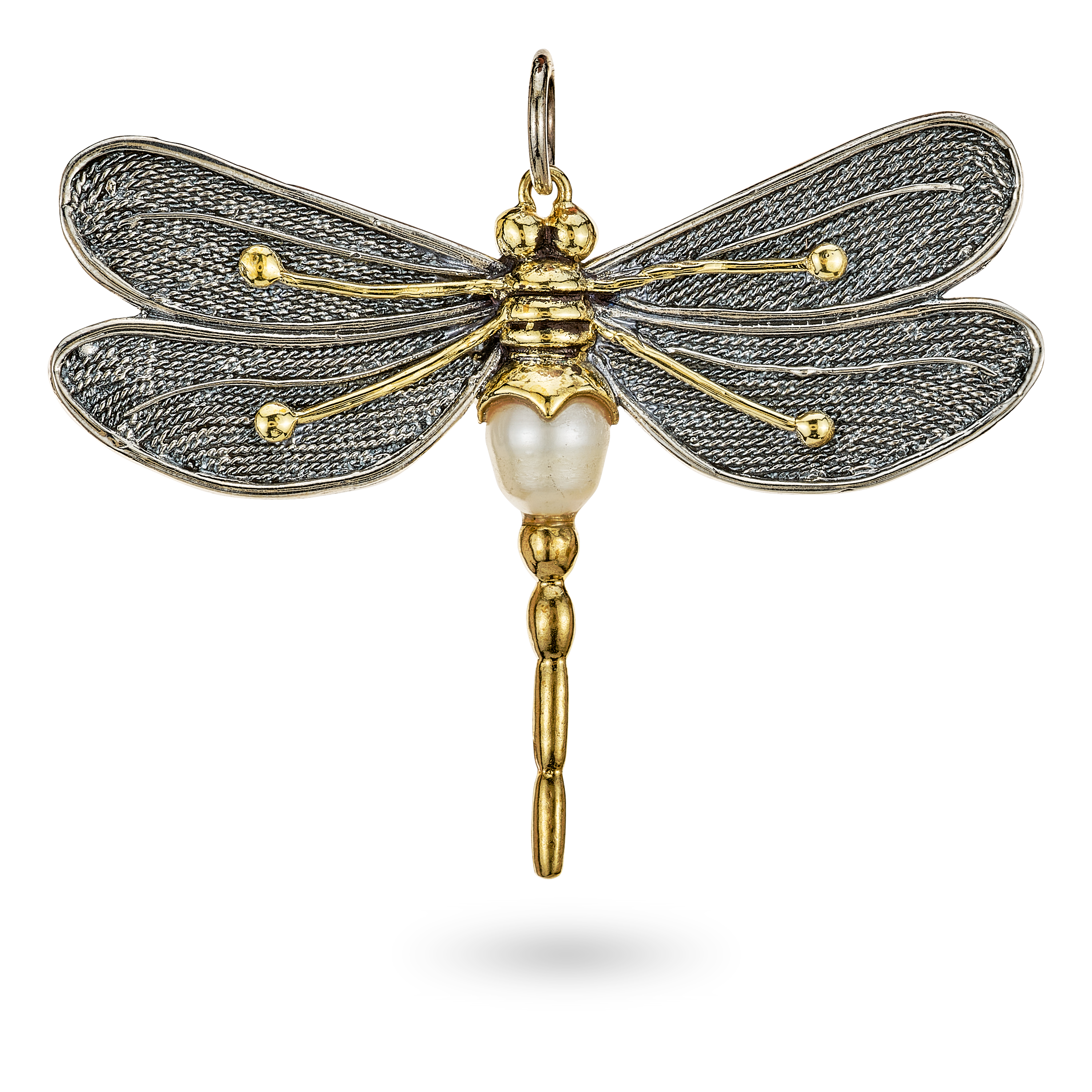 Pendentif Libellule Perle du Changement
