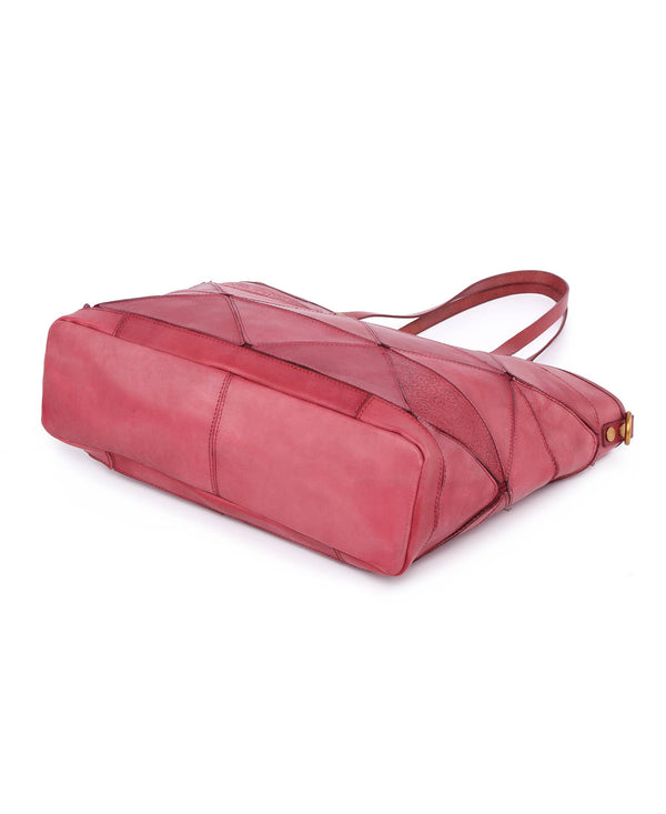 Prism Leather Tote | Lilac