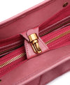 Prism Leather Tote | Lilac