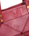 Prism Leather Tote | Lilac