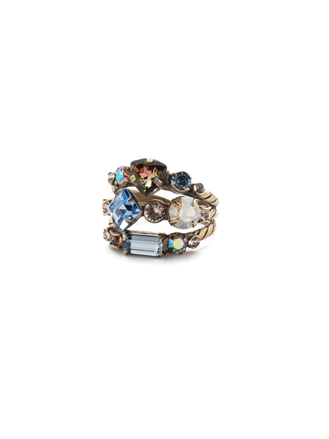 Sedge Stacked Ring | Selvedge Denim