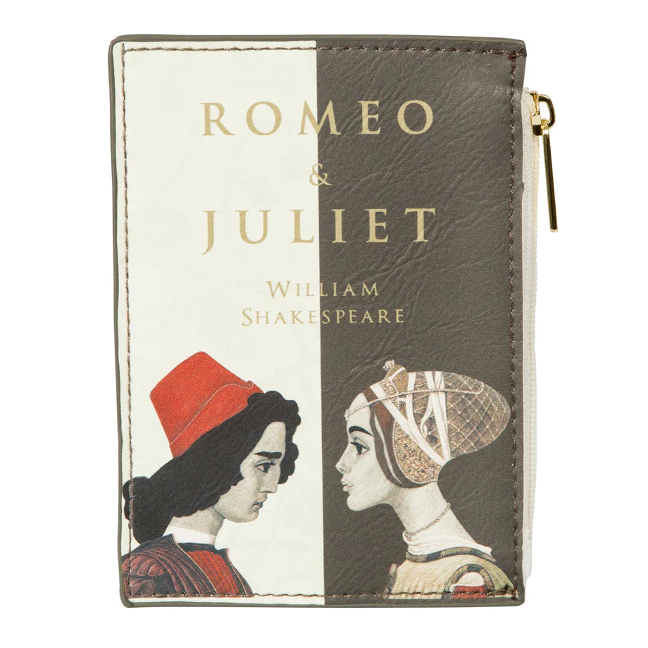 Romeo and Juliet Book Art Coin Purse