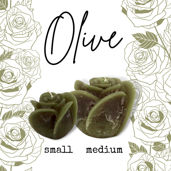 Rose-Shaped Candles {clearance}