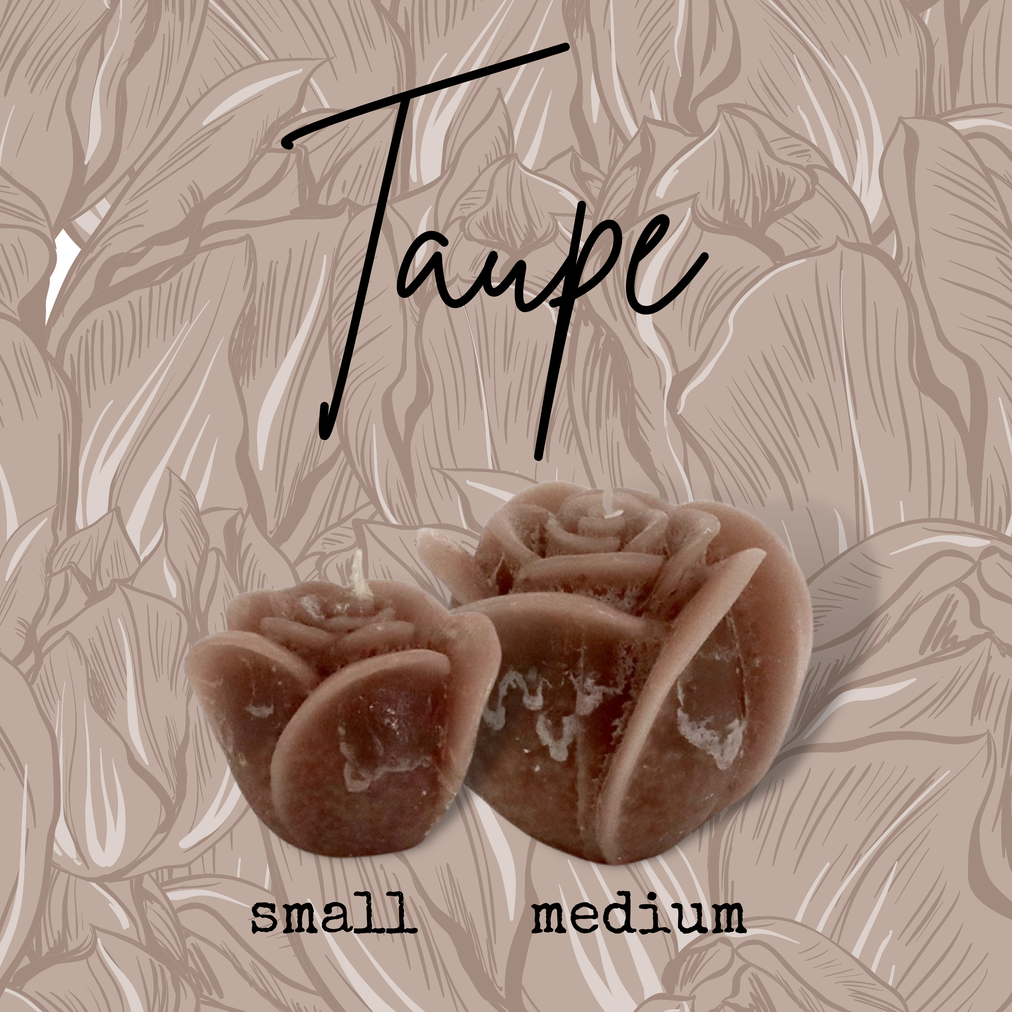 Rose-Shaped Candles {clearance}