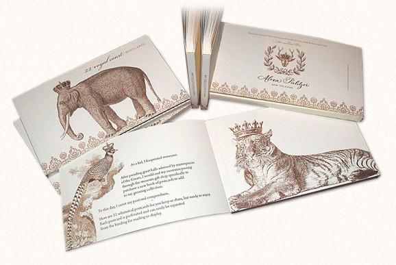 Livre de cartes postales de la Cour royale
