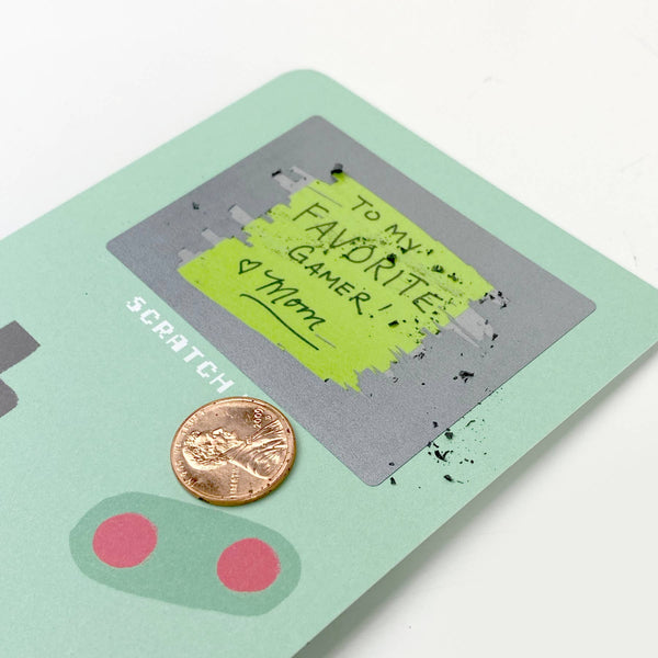 Scratch-off Lunchbox Notes | Gamer Edition