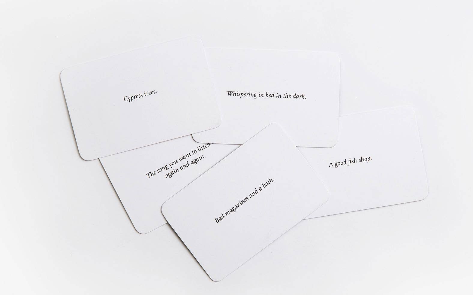 Jeu de cartes Petits Plaisirs