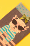 Westie with Sunglasses Knee High Socks