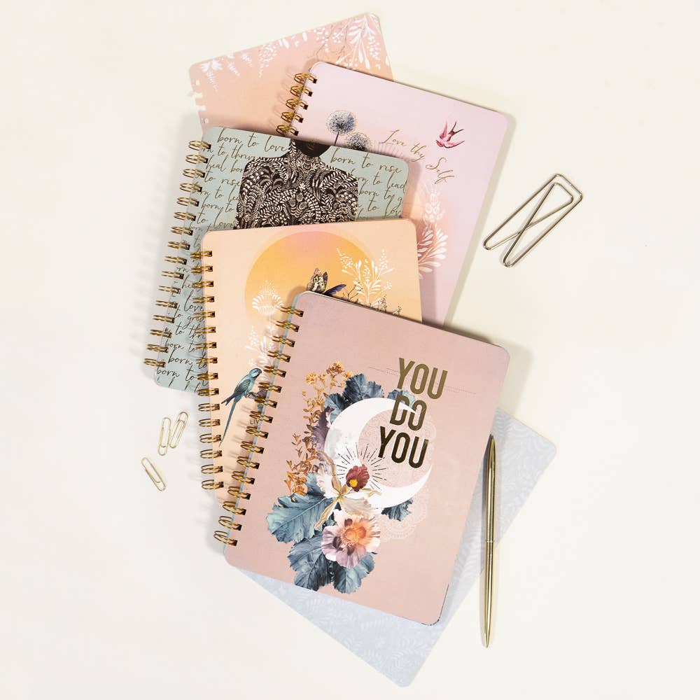 Crescent Spiral Notebook